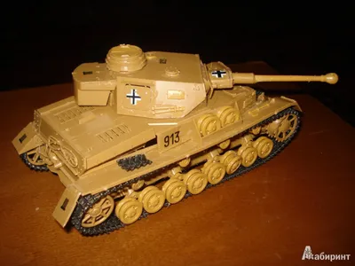 1:100 Pz.Kpfw. IV F2 средний немецкий танк | Интернет-магазин масштабных  моделей для коллекционеров