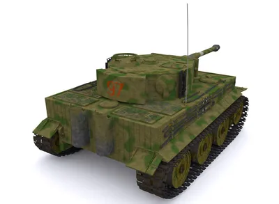Модель сборная Танк немецкий танк Королевский тигр масшт.1:72 - Элимканц