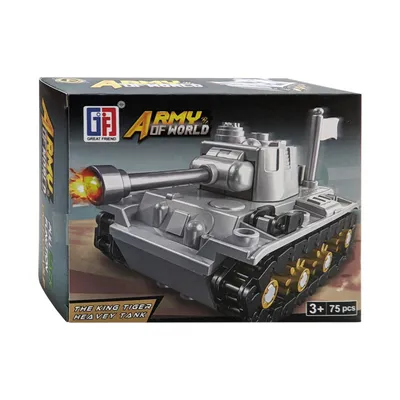 Военные игровые модели: Немецкий тяжелый танк Королевский Тигр, 1:72