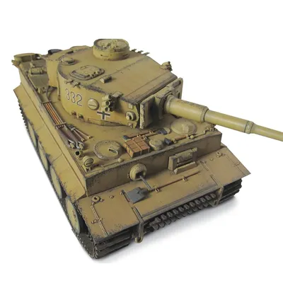 Купить Немецкий танк Тигр - WWII German Tiger I Initial Production (North  Africa 1943) 1:35 (RM-5001) - Масштабные модели - интернет-магазин