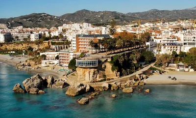 Пляж Нерха (Nerja), Испания. | Море. Пляжи. Острова.