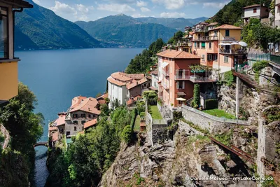 Scenic Sight in Nesso, on the Como Lake, Lombardy, Italy. Stock Image -  Image of bridge, orrido: 122431859