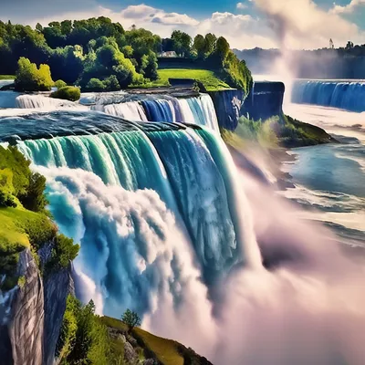 Ниагарский водопад» — создано в Шедевруме