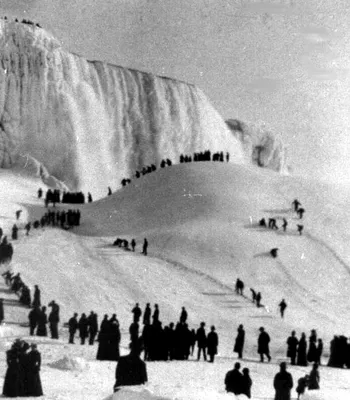 Ниагарский водопад замерз фото 1911 года фотографии