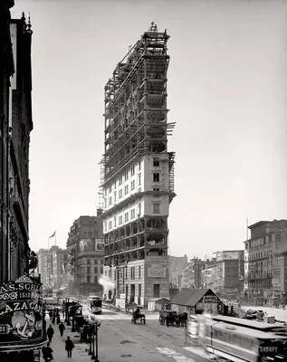 Вы не поверите, но это Нью-Йорк 1900 года... | Дорошка | Яндекс Дзен |  Flatiron building, Flat iron, Building