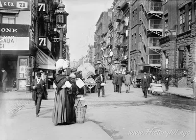 Newspaper Row from City Hall Park, 1900 — NYC URBANISM