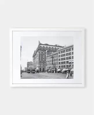 Elevated Tracks on 6th Avenue North of 14th St., NYC in 1900