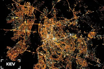 Фотографии 20 ночных городов мира из космоса: от революционного Киева до  Токио | Смак подорожника