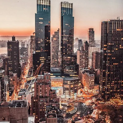 Нью-Йорк с высоты птичьего... - Красивые места по всему миру | Facebook