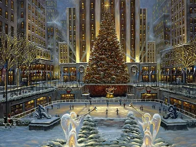 Рождественский Нью-Йорк