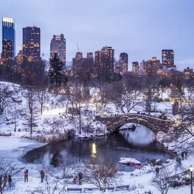 Рождество в Нью-Йорке: обои с городами и странами, картинки, фото 1280x1024