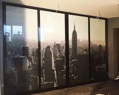 Нью-Йорк Сити Нижний Манхэттен на рассвете, Вид из Бруклина, Нью-Йорк  Стоковое Фото - изображение насчитывающей финансовохозяйственно, свет:  164444472