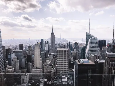 Нью-Йорк, мега реалистично, вид …» — создано в Шедевруме