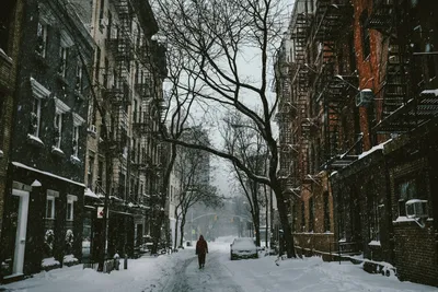 Зимой в Нью-Йорке ОЧЕНЬ ХОЛОДНО!!! Не смотрите на градусы, одевайтесь  теплее!