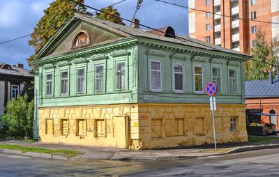 Старенькие домики Нижнего Новгорода | Пикабу