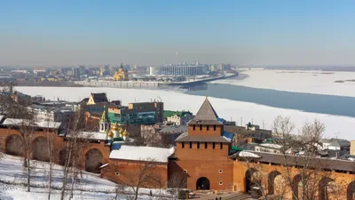 Нижний Новгород зимой фото фотографии