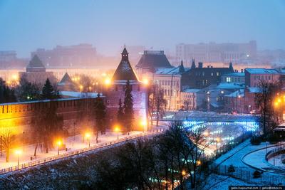 Настоящая зима в Нижнем Новгороде. 1 января 2020 - Блог о лучших местах Нижнего  Новгорода и Нижегородской области