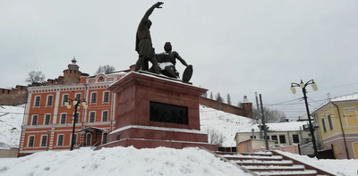 Волшебство снега и архитектуры: Изображения Нижнего Новгорода зимой | Нижний  новгород зимой Фото №792563 скачать