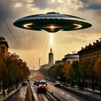 НЛО в Челябинске» — создано в Шедевруме