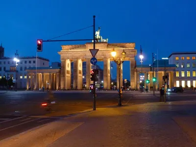 Ночной Берлин фото