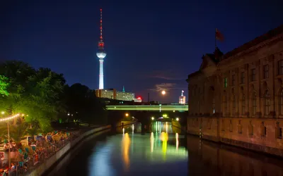 Атмосферный ночной Берлин» — создано в Шедевруме