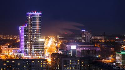 Ночной Челябинск — Фото №299142