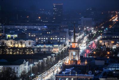 Ночной Екатеринбург э, эстетично, …» — создано в Шедевруме