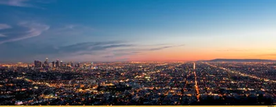 Ночной Лос-Анджелес стоковое фото ©trekandshoot 7965458