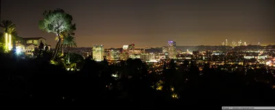 Los Angeles at night Stock Photo by ©rabbit75_dep 71741247