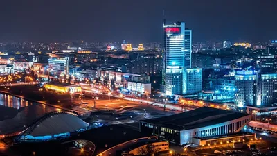 Ночной Минск, декабрь 2018 | Фотограф Виталий Дорош | Фото № 55531