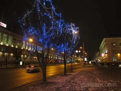 Ночной Минск. Сторожевская гора