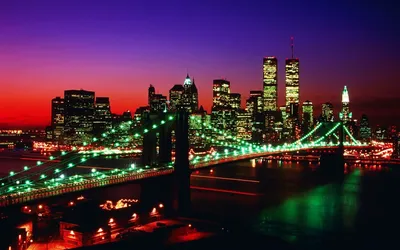 Картины Мегаполисы \"Ночной Нью-Йорк\" - арт 007023001 | Купить в  интернет-магазине Фото в дом - Фото в дом