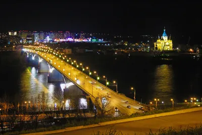 Ночной Нижний Новгород фото