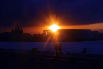 Великолепный Борский мост с ночной подсветкой - Блог о лучших местах Нижнего  Новгорода и Нижегородской области