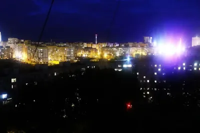 Ночь в Нижнем Новгороде.