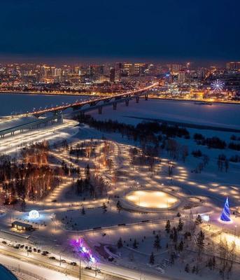 Ночной Новосибирск - 71 фото