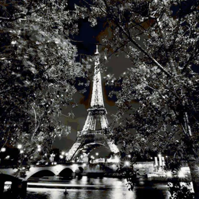 СОКРОВИЩНИЦА ПРЕКРАСНОГО...: Ночной Париж.