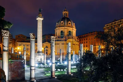 INFO-CAM | Галерея : Рим ночью. Rome in Night. 5