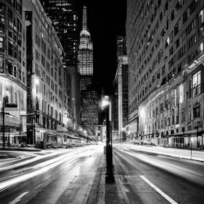Улицы Нью-Йорка ночью – Стоковое редакционное фото © palinchak #138349676