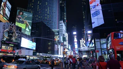 Time Square Ночной Нью-Йорк Мидтаун – Новости Нью-Йорка на русском языке
