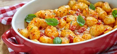 Кукурузные ньоки в томатном соусе – итальянский рецепт — Шуба