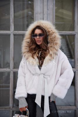 Коричневая норковая шуба Matsoco Furs NE-16255 Купить в Москве- цена 286  000 ₽