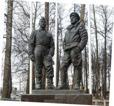 Памятник полку «Нормандия-Неман» в Иваново - Скульптурное предприятие «Лит  Арт»