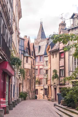 Panoramic view of Rouen, with the gothic Cathedral of Notre-Dame, Normandy,  France.r Photograph by Stefano Valeri - Pixels