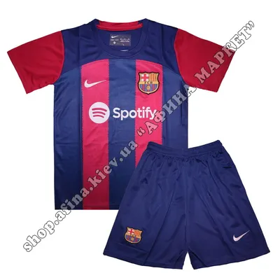 Домашняя футбольная форма Барселоны 2023,2024 купить по низким ценам в  интернет-магазине Uzum (589150)
