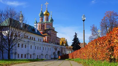 Москва Новодевичий монастырь Фотография