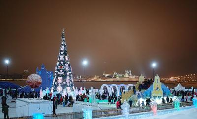 Новогодняя Казань фото