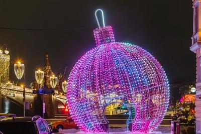 🎄Москва🎄 новогодняя Москва. елочная…» — создано в Шедевруме