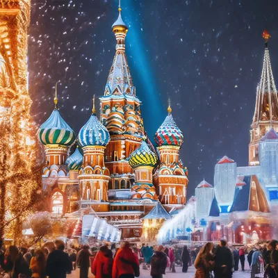 Новогодние прогулки по Москве 2023-2024: лучшие маршруты, самые красивые  места, цены на экскурсии