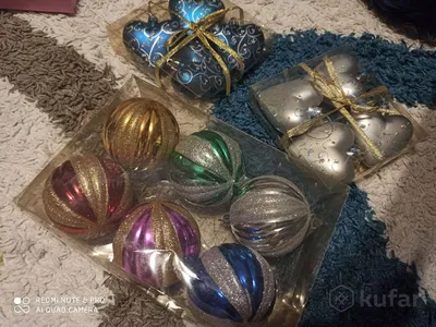 Новогодние шары 18шт, цена Договорная купить в Минске на Куфаре -  Объявление №142671882